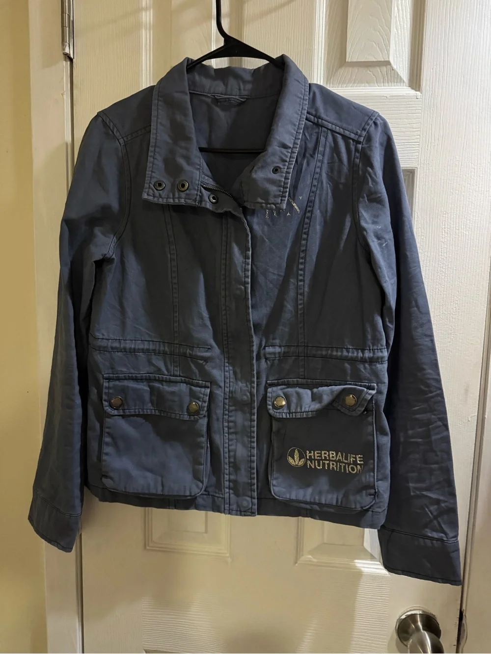 Aeropostale Women’s Size  S Blue Utility Jacket